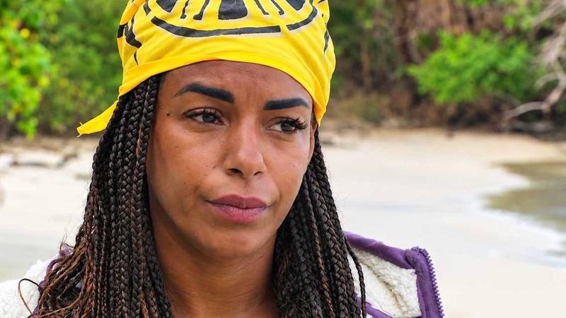 Christina, aventurière de la tribu jaune de Koh-Lanta All Stars sur TF1. © TF1