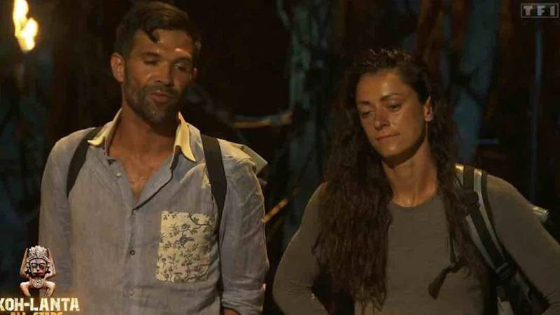Jacques et Charlotte au conseil de Koh-Lanta All Stars. © TF1