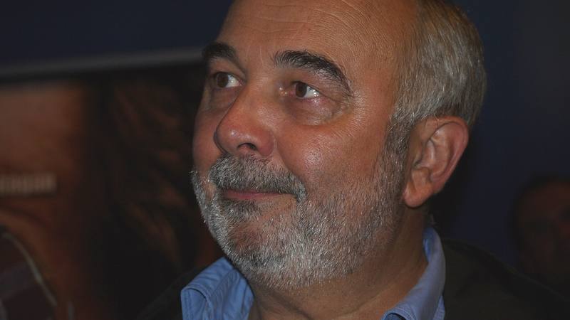 Gérard Jugnot, l'un des interprètes de la comédie Mes Héros, photographié lors de l'avant-première d'un film à Montpellier