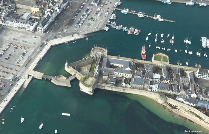 La ville close de Concarneau, dans le Finistère, l'un des décors de la collection Les secrets du Finistère sur France 3