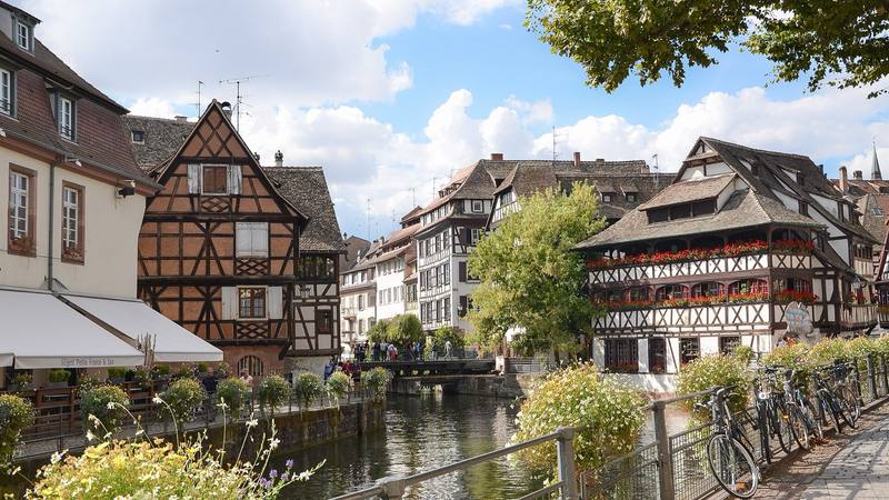 Vue du quartier de la Petite France à Strasbourg, ville où a été tourné en partie Sœurs