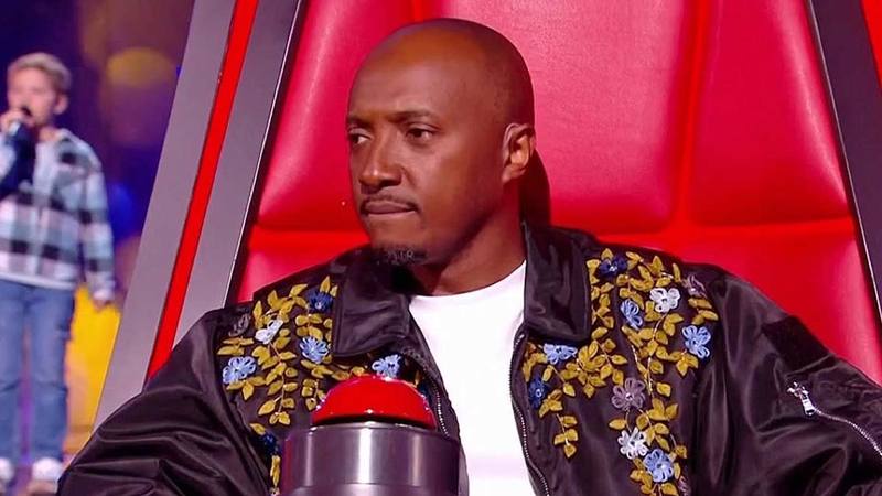 Soprano, coach de The Voice Kids sur TF1. © TF1