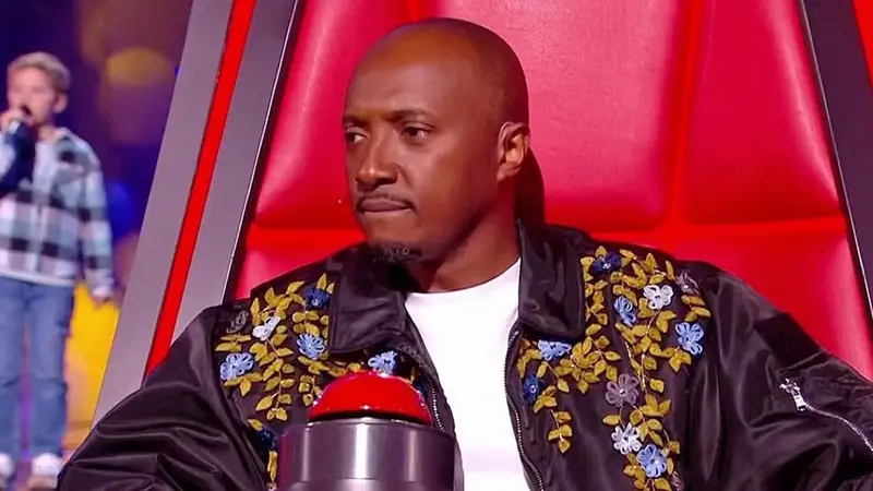 Soprano, coach de The Voice Kids sur TF1. © TF1