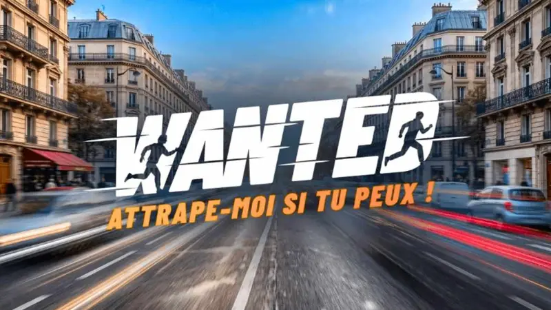 Visuel officiel de l'émission Wanted : attrape-moi si tu peux sur M6