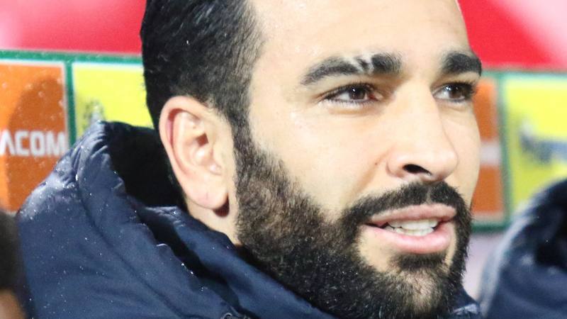 Adil Rami, ancien défenseur international et gardien du jeu Wanted sur M6.